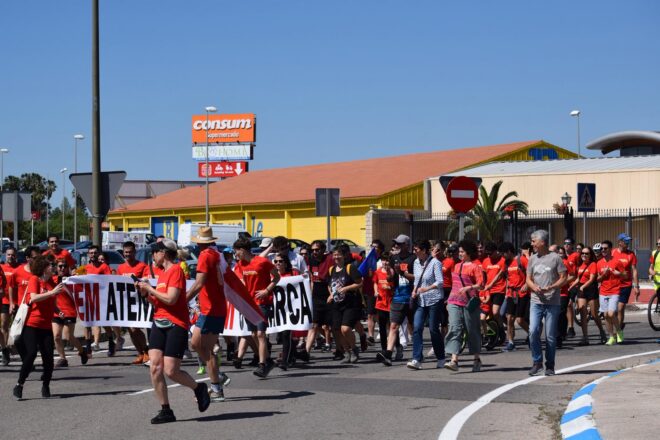 El Correllengua Agermanat uneix Picassent amb Altea després d’un dia emocionant a València