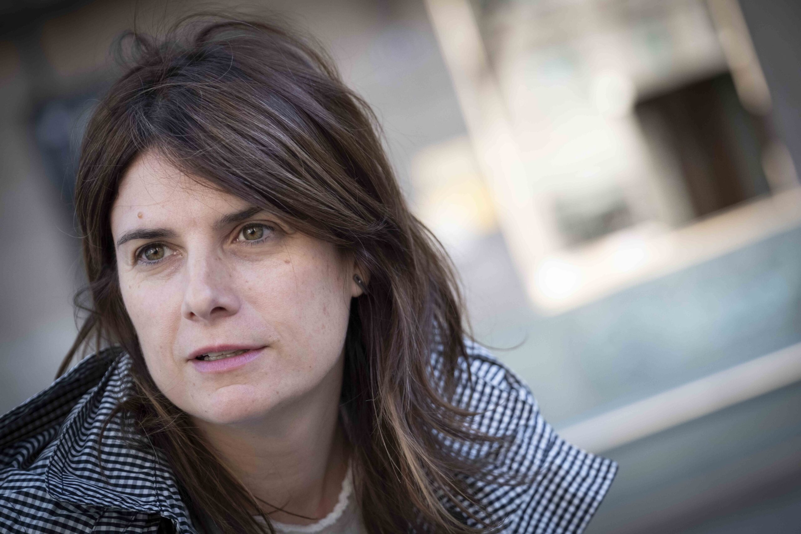 Ariadna Oltra, fa pocs dies als Jardinets de Gràcia, a Barcelona (Foto: Adiva Koenigsberg)