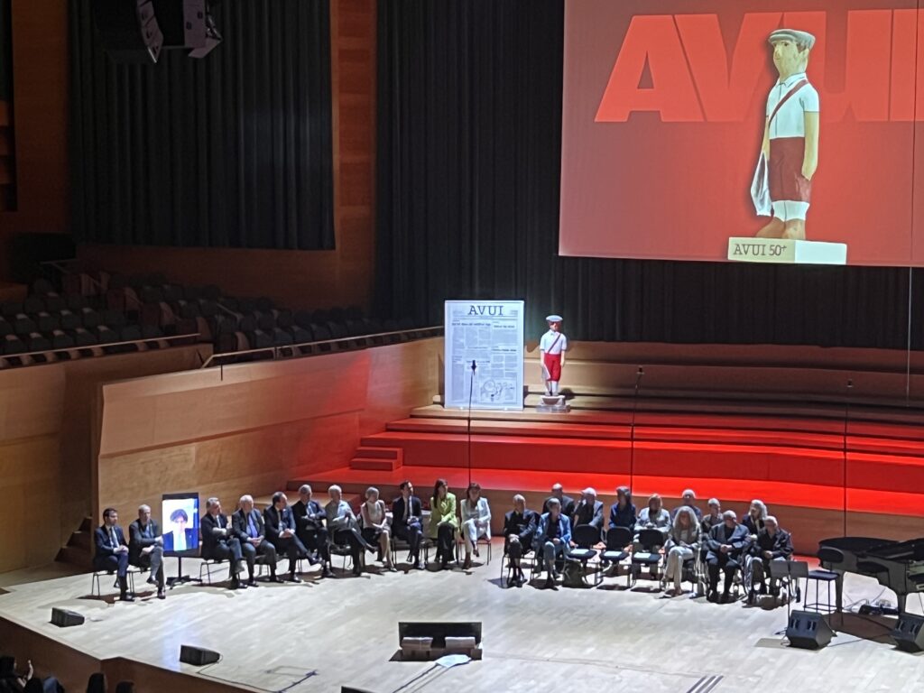 L’Avui celebra els seus cinquanta anys amb un acte a l’Auditori de Barcelona