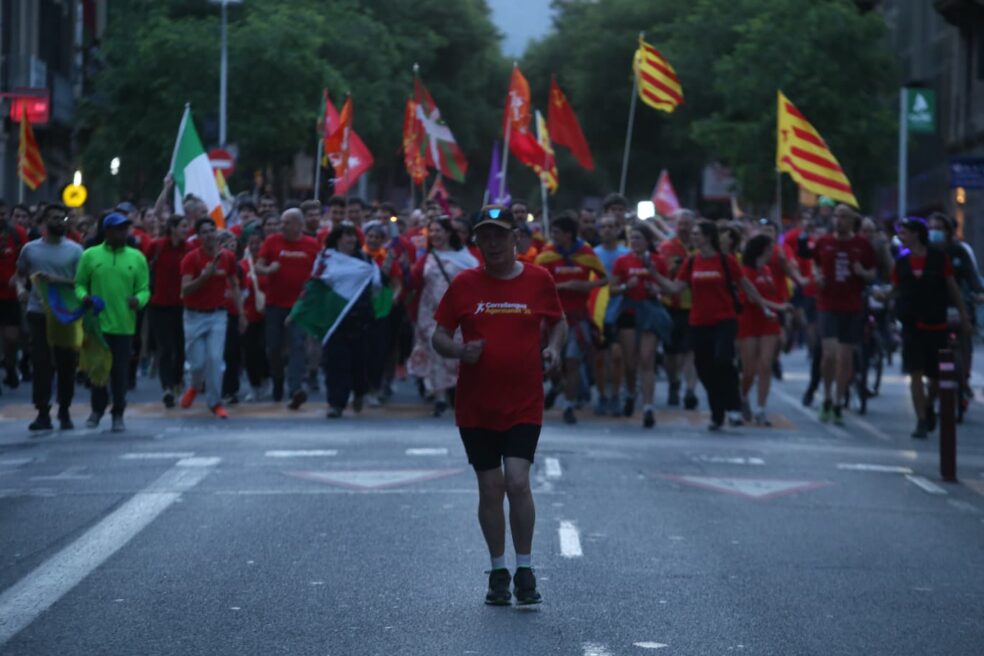 El Correllengua a Barcelona