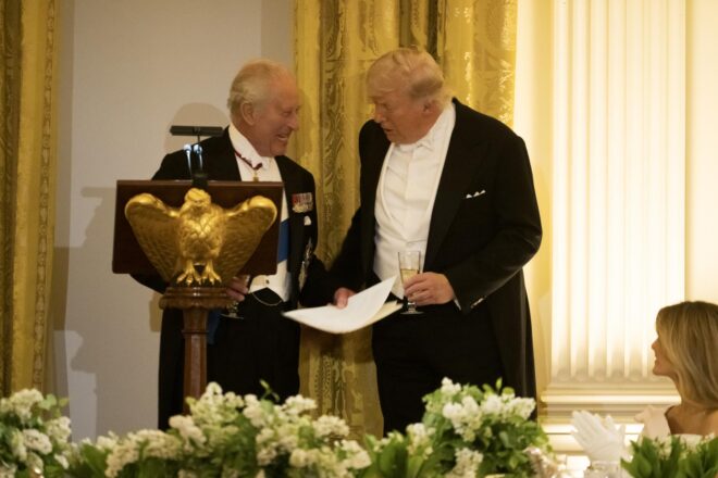 [VÍDEO] Carles III, a Trump: “Si no fos per nosaltres, parlaríeu francès”