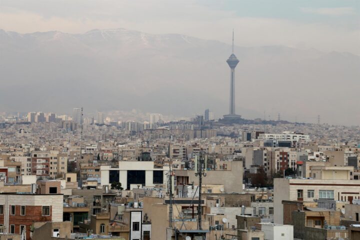 Arxiu - Vista general de Teheran.