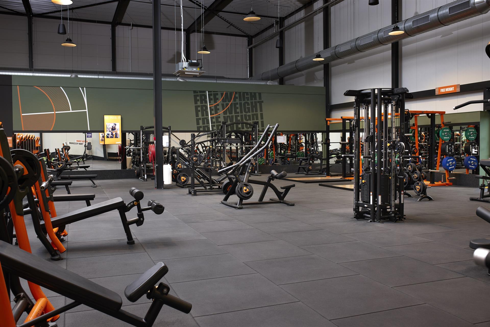 Imatge d'arxiu d'uns dels gimnasos Basic-Fit