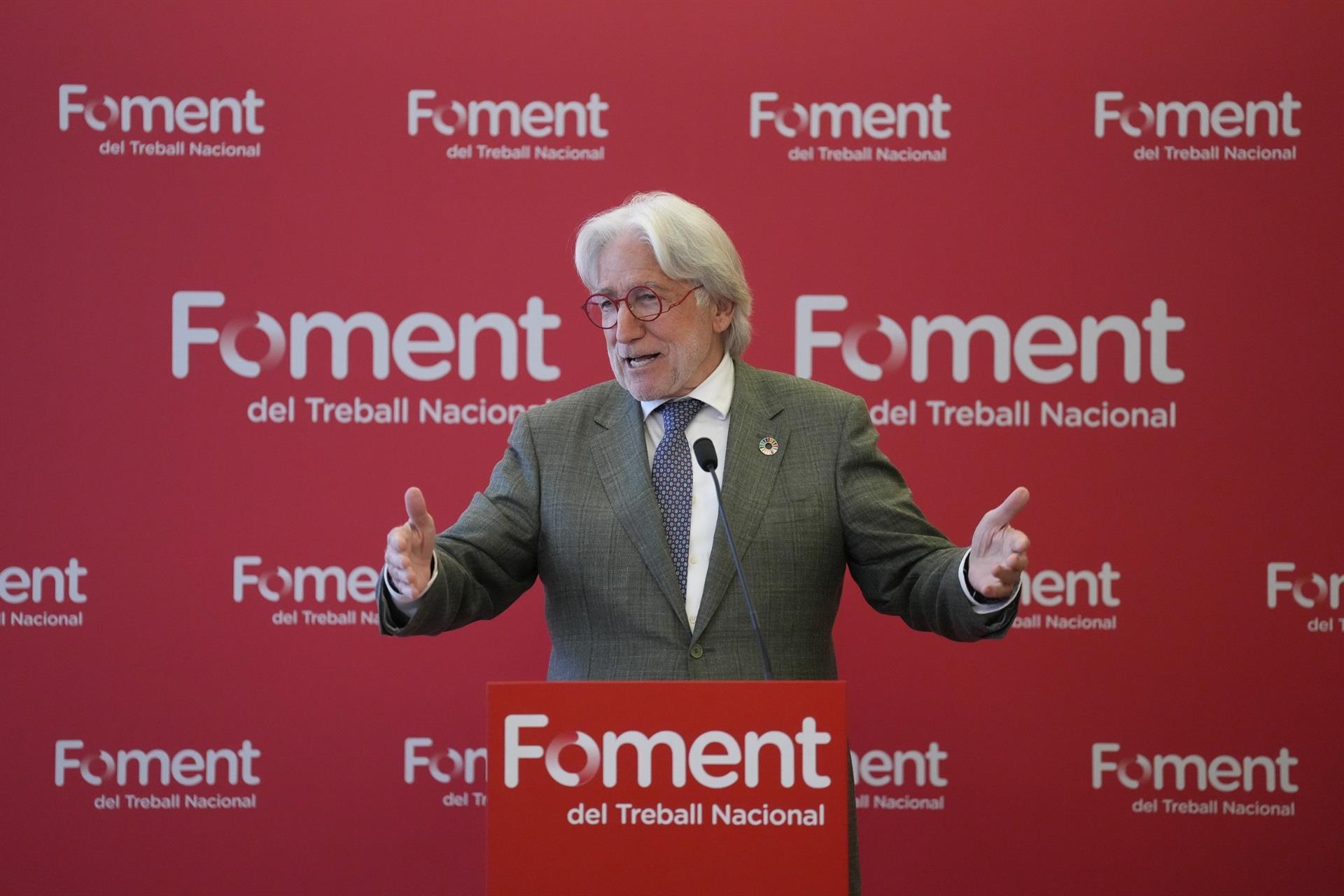 Sánchez Llibre anuncia que es presenta a la reelecció de la presidència de Foment del Treball