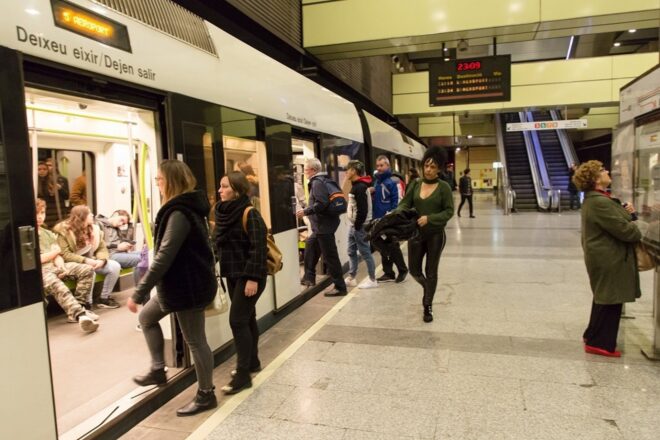 Una avaria al metro de València durant la vaga complica encara més la circulació