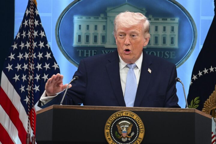 El president dels Estats Units, Donald Trump, en una fotografia d’arxiu. Fotografia: Kyle Mazza / Zuma Press / ContactoPhot