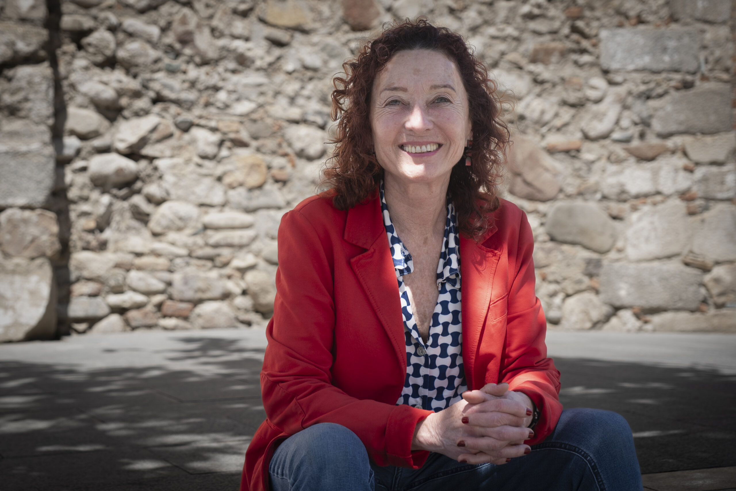 Maite Carranza, fa pocs dies al centre de Granollers (Foto: Adiva Koenigsberg)