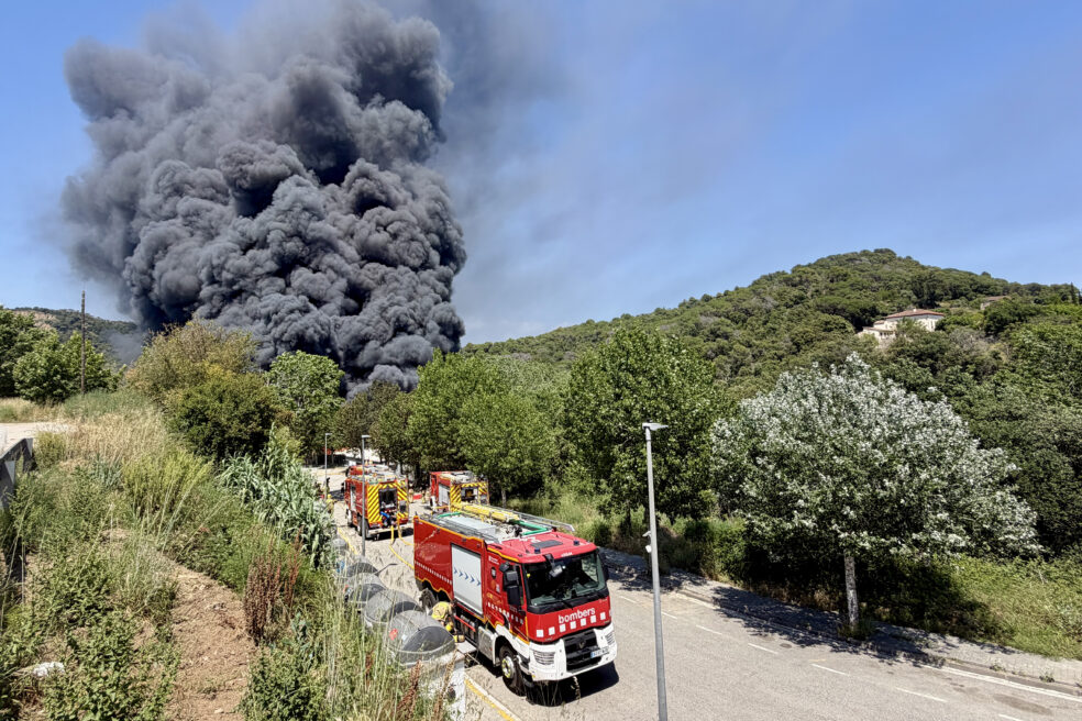 Incendi espectacular