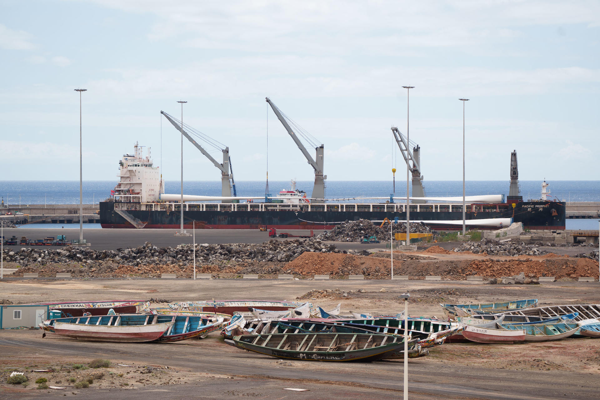 El port de Granadilla, a Tenerife (EFE)