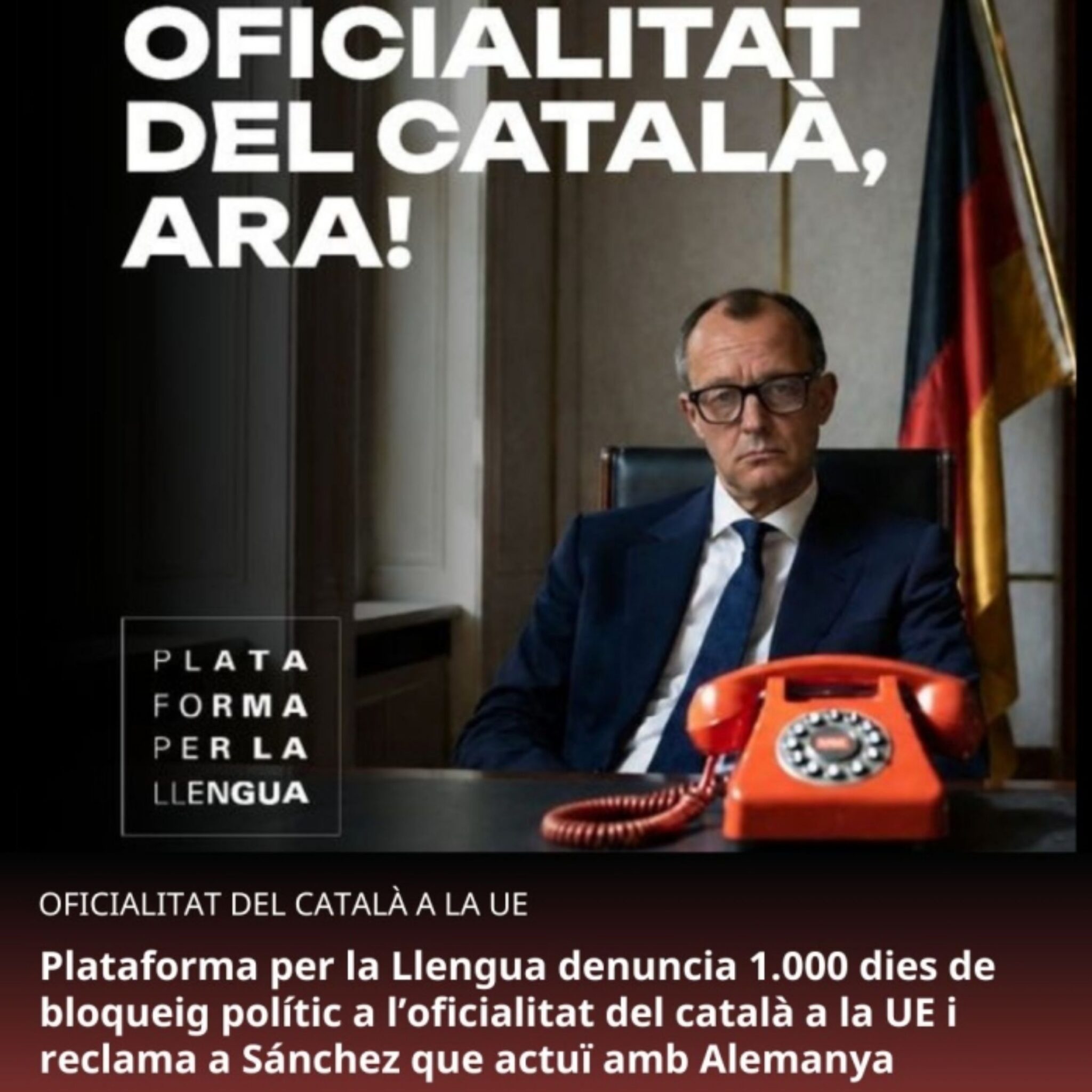 Mil dies de blocatge del català a la UE: la Plataforma per la Llengua ...