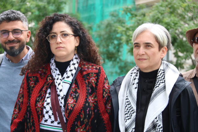 Sally Issa, parella d’Abú Keixec: “Els seus crits es van sentir durant tot el viatge fins a Grècia”