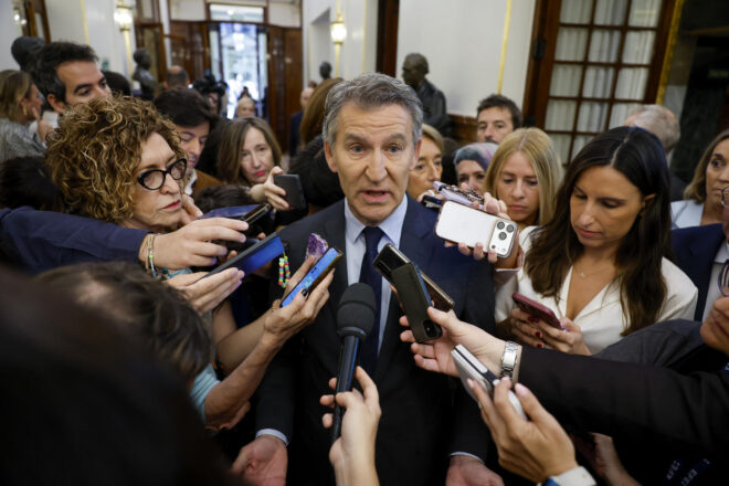 Feijóo reclama als socis de Sánchez que el facin caure: “Fa pudor”