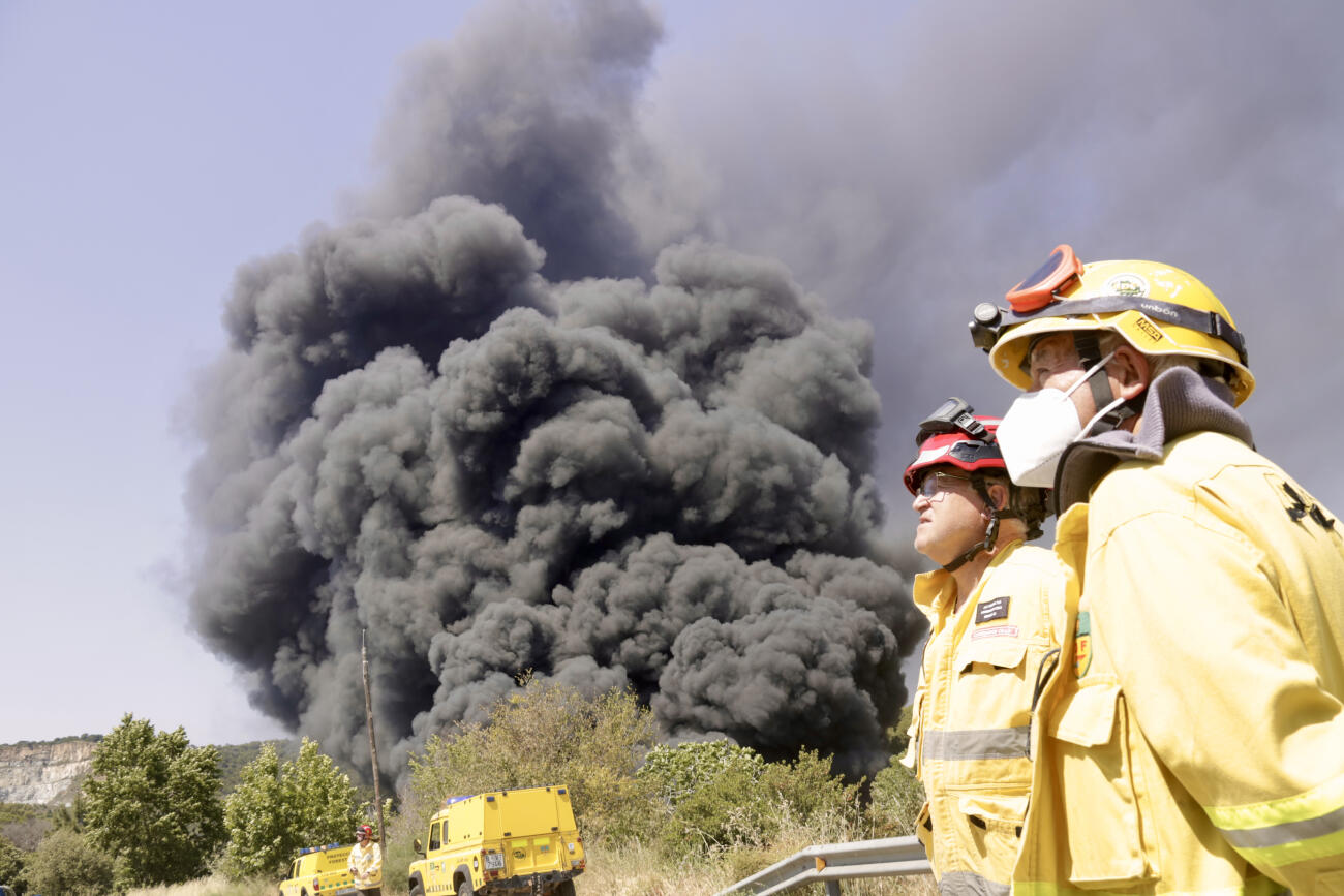 Els desallotjats per l'incendi d’Òrrius no podran tornar a casa fins d’aquí a uns quants dies