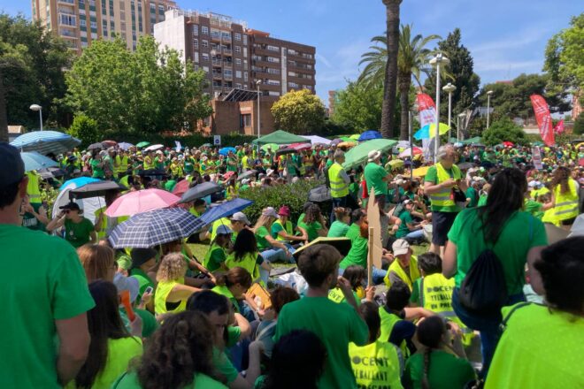 El 78% dels docents valencians refusa la proposta d’Educació i un 60% vol mantenir la vaga indefinida