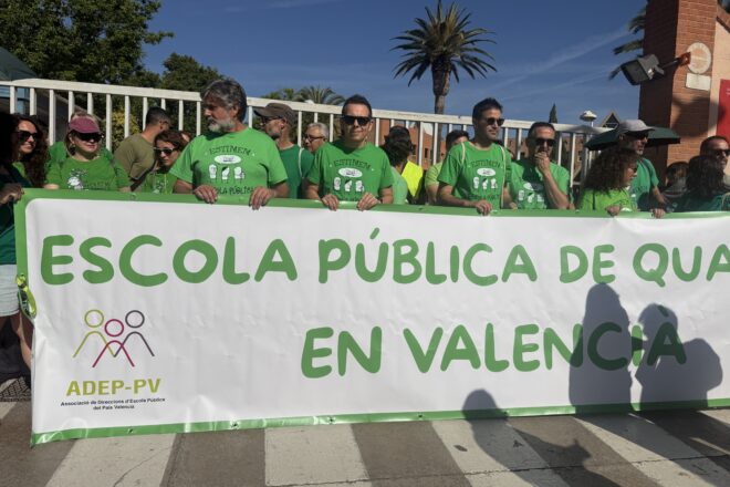 Els directors dels centres educatius lamenten l’estat de deteriorament de la situació educativa
