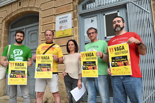 STEPV facilita un model al professorat de segon de Batxillerat per reclamar concrecions sobre els serveis mínims