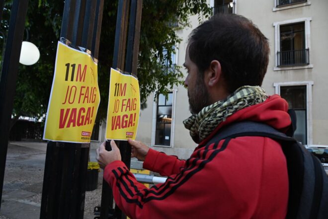 [EN DIRECTE] Comença una vaga educativa indefinida que vol ser multitudinària