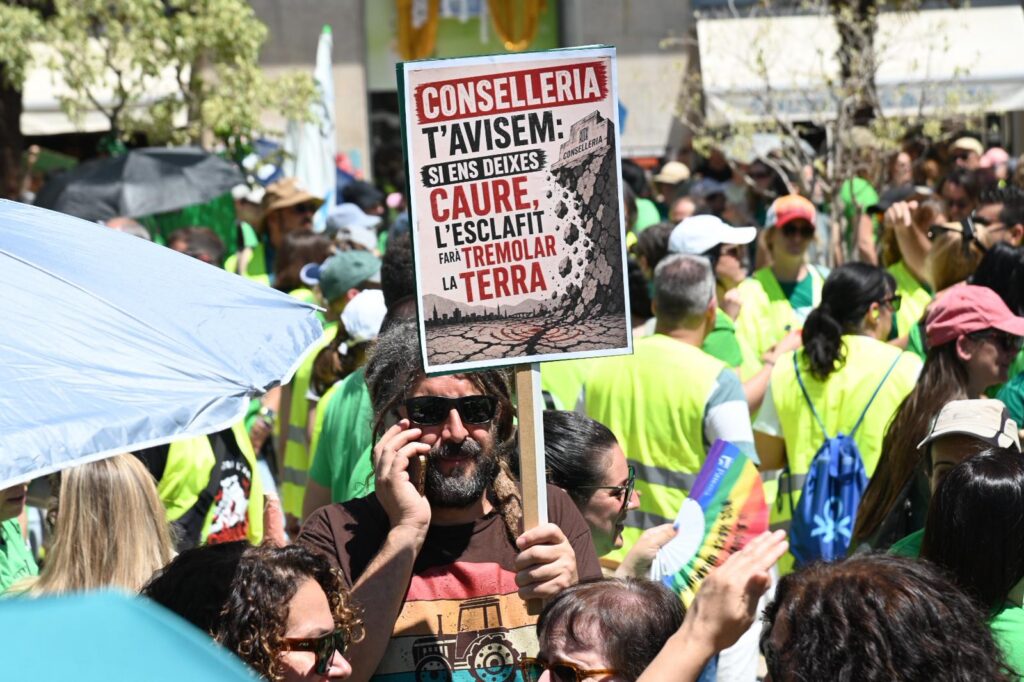 Docents i famílies volen tornar a demostrar avui la seua força amb una gran manifestació a València
