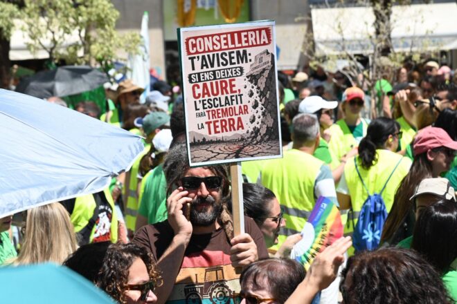 Docents i famílies volen tornar a demostrar avui la seua força amb una gran manifestació a València