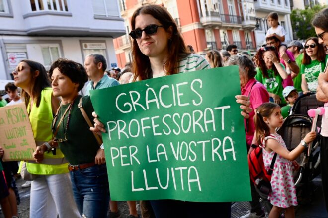 Aquesta és la proposta d’acord que els docents valencians han de votar entre avui i demà