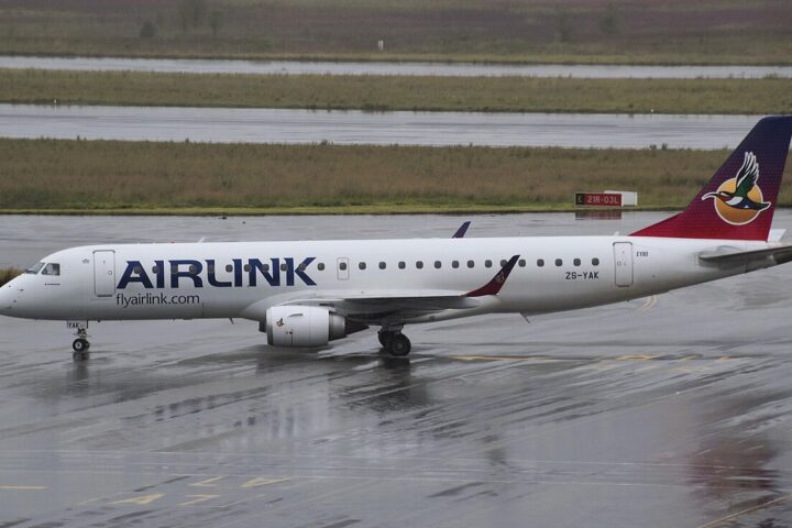 Imatge d'arxiu d'un avió de la companyia Airlink.