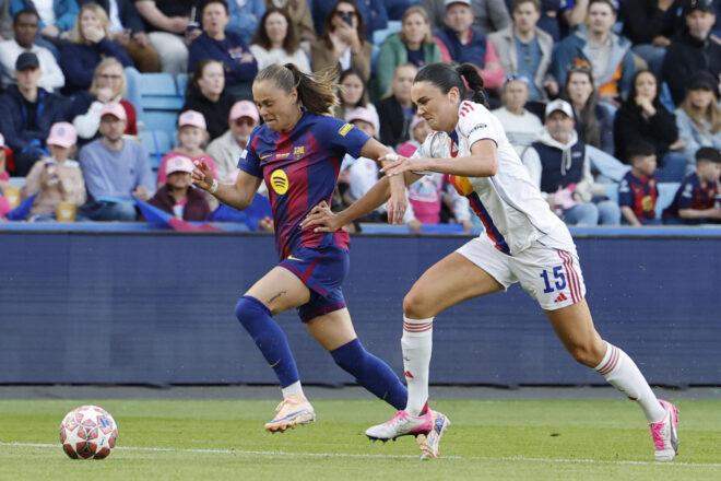 Un Barça femení estel·lar guanya la quarta Lliga de Campions contra l’OL Lyonnes