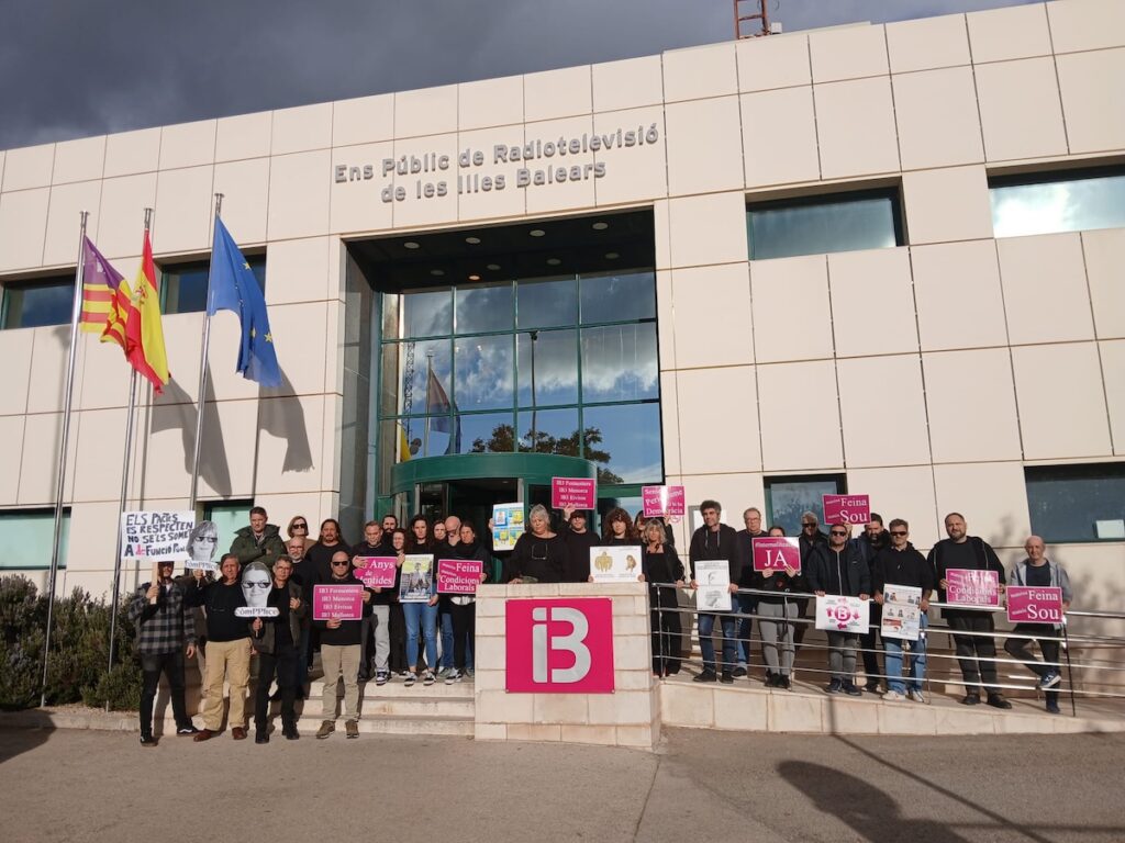 El comitè d’empresa d’IB3 denuncia pressions per silenciar la protesta antifeixista de la Feixina