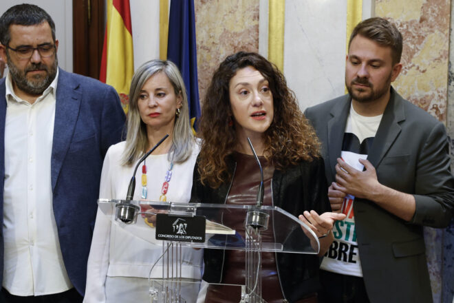 Aina Vidal denuncia per assetjament l’agitador ultra Bertrand Ndongo