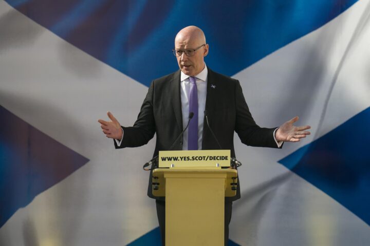 El primer ministre d’Escòcia, John Swinney (fotografia: Jane Barlow/PA Wire/dpa).