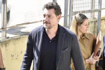 Jonathan Andic a la sortida del jutjat