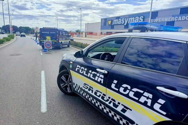 Cerquen el conductor fugit després d’atropellar mortalment un home al Port de Sagunt