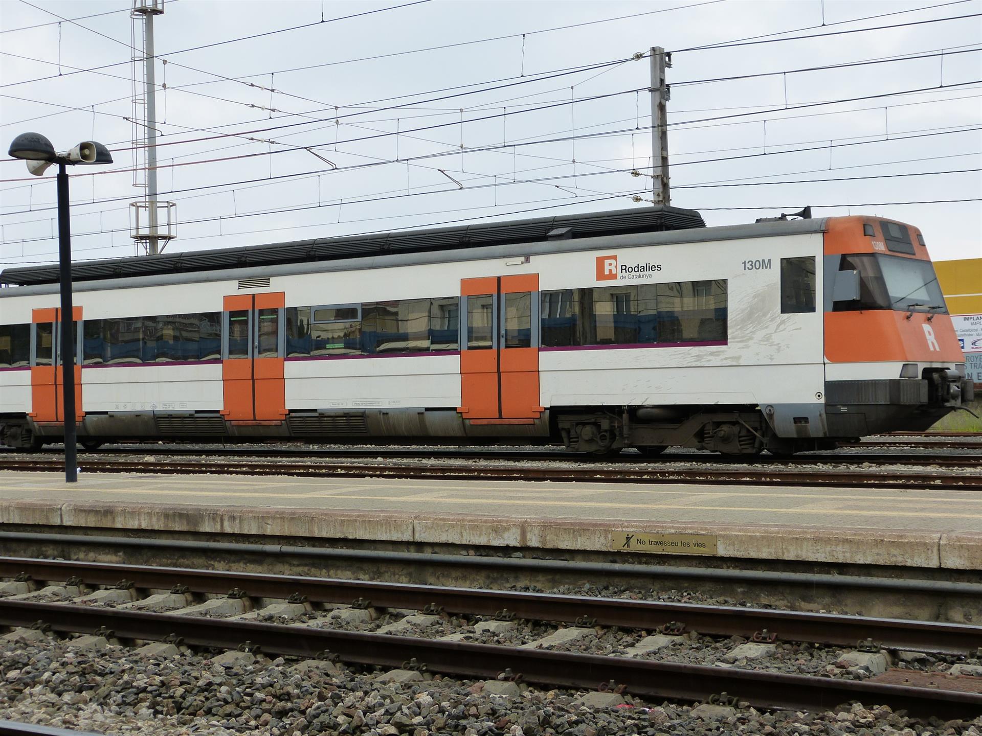 Arxiu - Un tren de Rodalia.