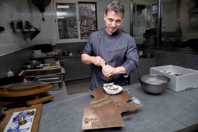 Fran López: “Fem servir un 90% de productes del territori i això ens fa diferents de qualsevol altre restaurant del món”