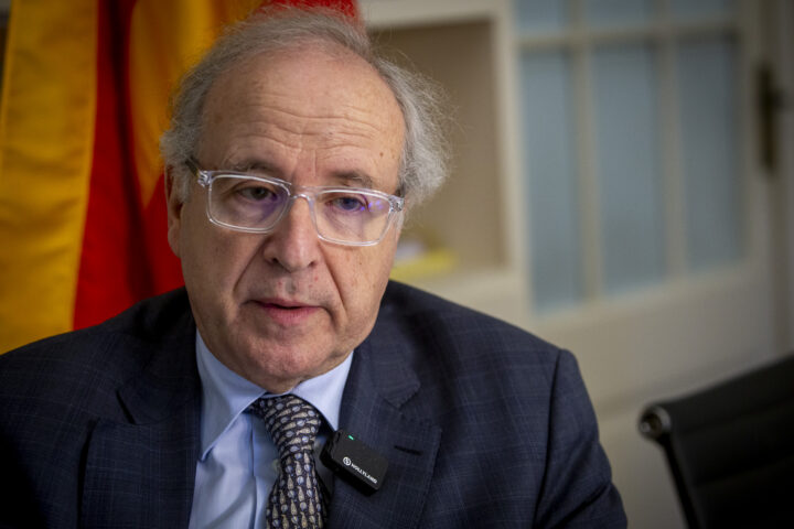 Jordi Domingo, president del Consell de la República (Foto: Albert Salamé)
