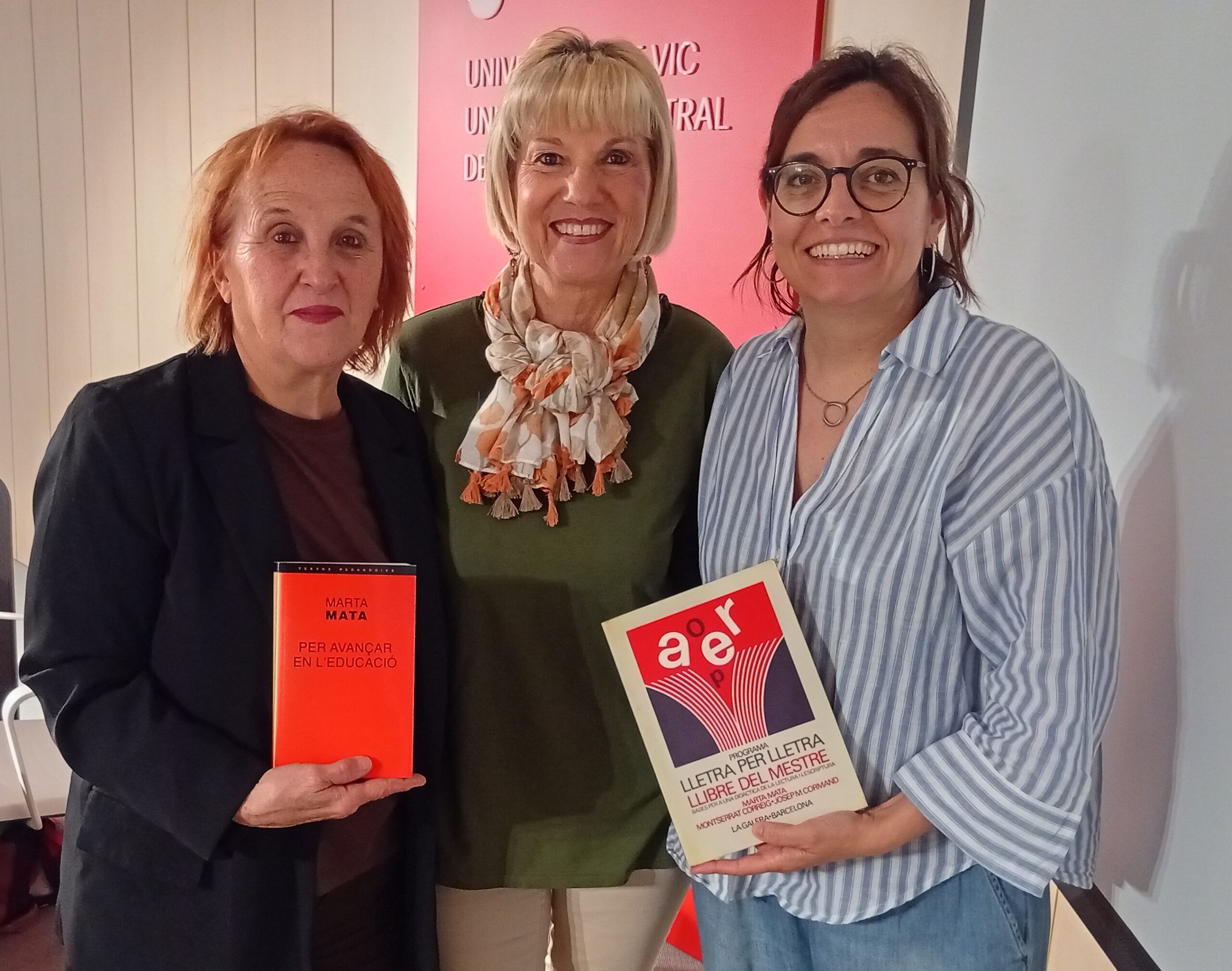 Maria Carme Bernal, Isabel Muntañà i Vanesa Amat.