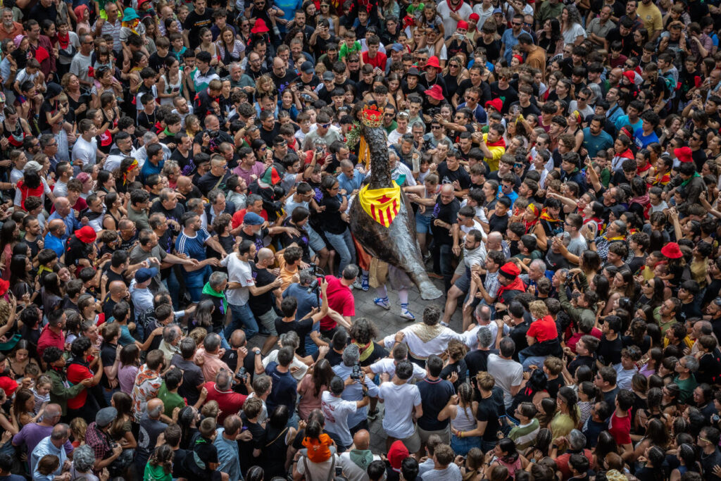 La Patum de Berga: festa, guerra i un polsim de M