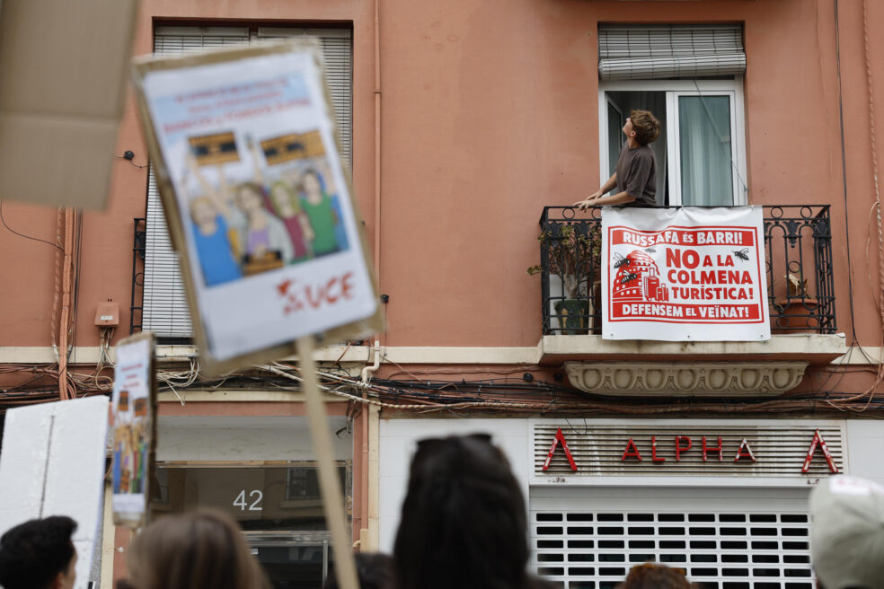 Manifestació pel dret a l’habitatge a València