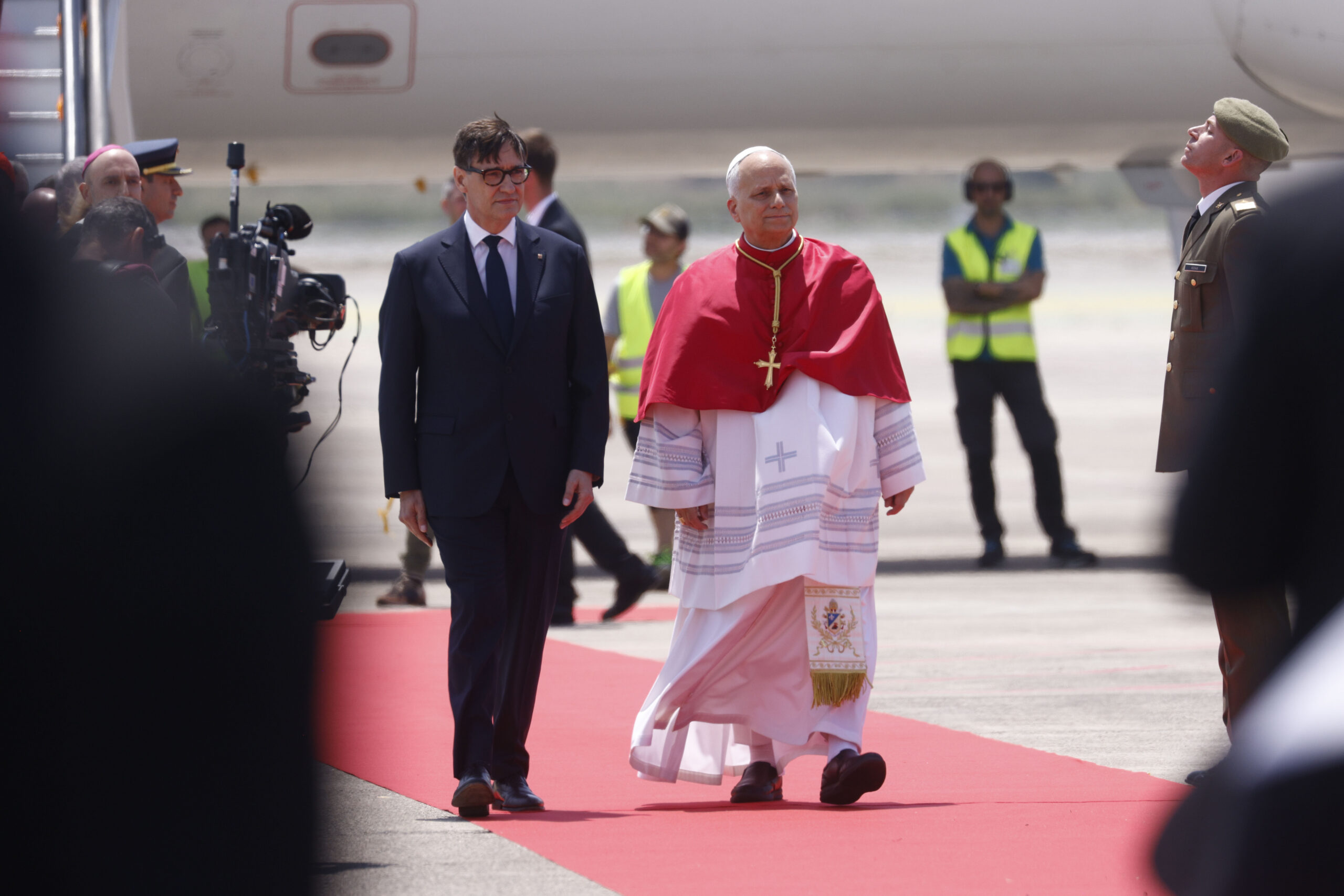 La visita del papa segons Salvador Illa: cinc missatges