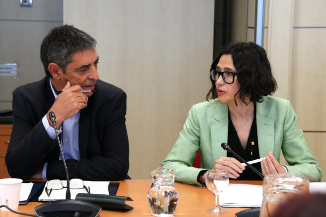 Parlon diu que el nomenament de Catà fou decisió seva i que no sap qui hauria volgut Trapero per al càrrec