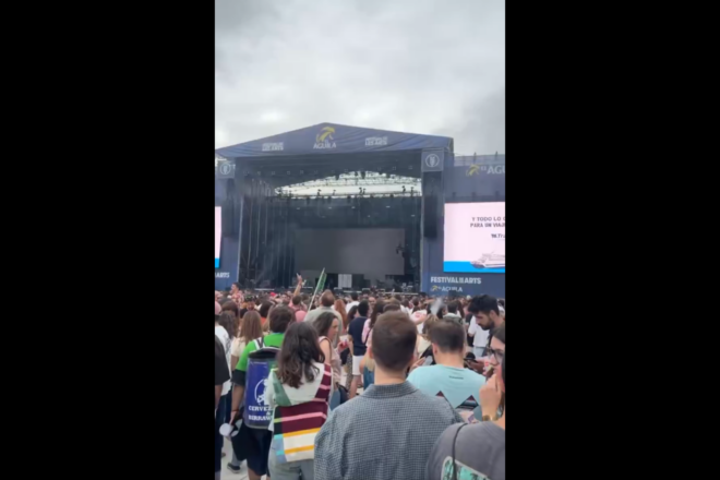 “No se sent!”: artistes i públic esclaten contra el so del Festival de les Arts de València