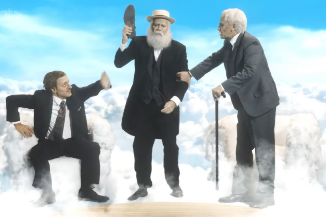 [VÍDEO] L’Antoni Gaudí de ‘Polònia’, enfurismat amb el cardenal Omella