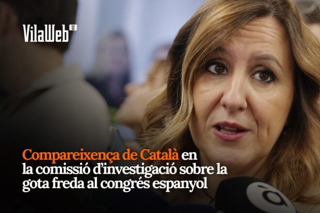 [VÍDEO EN DIRECTE] Les explicacions de Català sobre la gestió de la gota freda al congrés espanyol