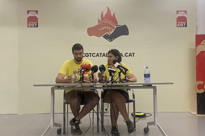 La CGT i la Intersindical celebren el “no contundent” al pre-acord i demanen la destitució de Niubó