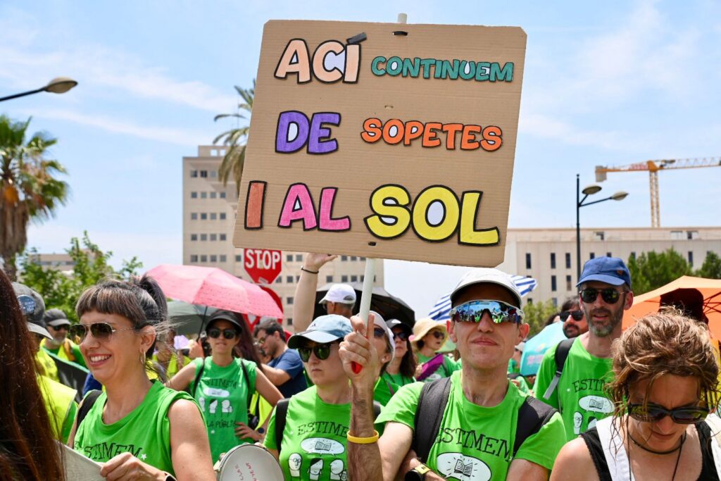 La caixa de resistència dels docents valencians ja supera els 195.000 euros: com funciona?