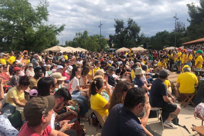 La Bressola celebra els cinquanta anys amb una Bressolada multitudinària