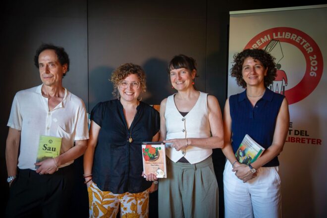 Ferran Garcia, Tina Vallès i Marina Garcés, premis llibreter 2026