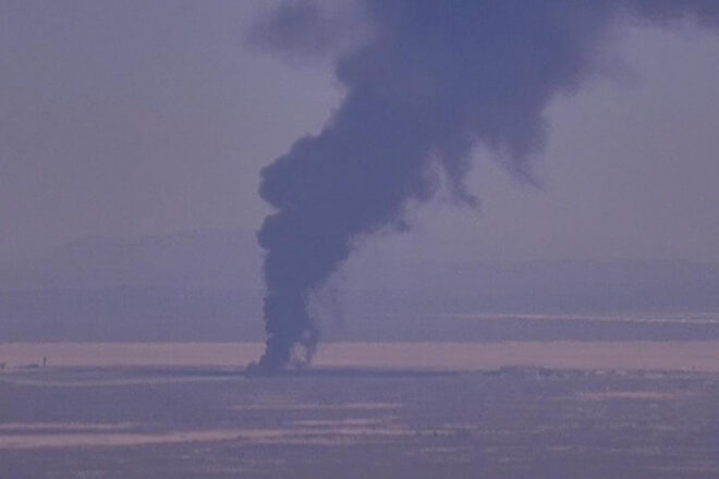 Vuit morts en l’accident d’un bombarder B-52 de l’exèrcit nord-americà a Califòrnia