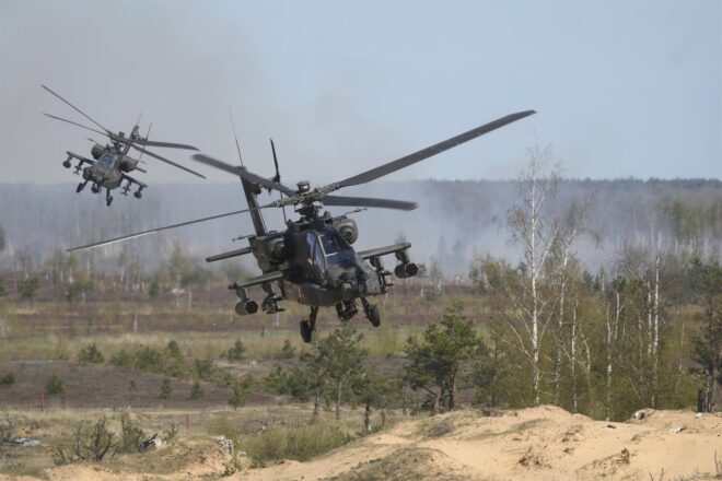 Un helicòpter de l’exèrcit dels EUA s’estavella prop de l’estret d’Ormuz