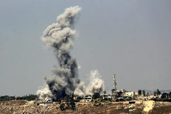 Un atac israelià contra el sud de Beirut (fotografia: d’arxiu).