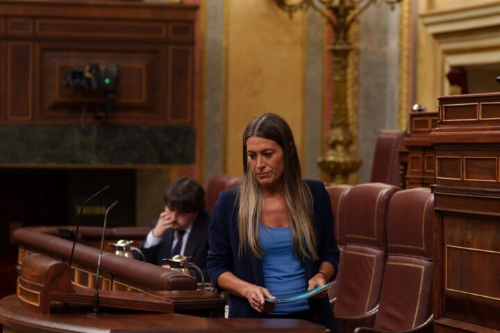 La portaveu de Junts al congrés espanyol, Miriam Nogueras.